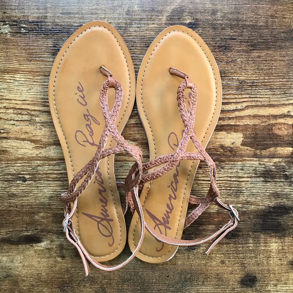 Brown American Rad sandals size 10M